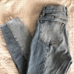 High rise mom jean